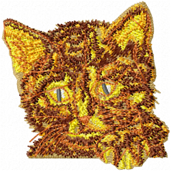 Cats Embroidery Design 3 Cats Embroidery Design 3